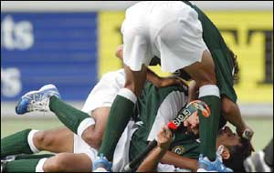 پاکستانی فارورڈ لائن نے عمدہ کھیل کا مظاہرہ کیا