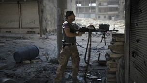 قتال في حلب