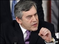 Gordon Brown, primeiro-ministro da Grã-Bretanha (arquivo)