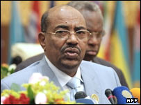 عمر البشير رييس جمهوری سودان