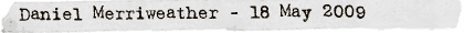 Daniel Merriweather - 18 May 2009