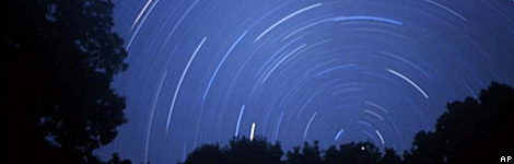 Stars in the night sky