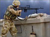 سرباز بريتانيايی در بصره