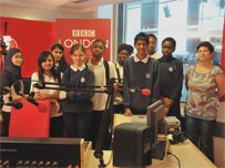 Brampton Manor in the BBC London studio