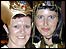 Women dressed as Egyptian queens