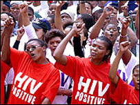 Những người hoạt động chống HIV/AIDS ở Nam Phi