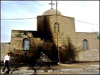 одна з церков, яку було пошкоджено внаслідок вибуху