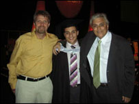 Lucas Ramos e parentes. 