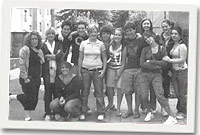 Criw taith yr Urdd o ysgolion Glantaf, Y Fro, Plasmawr, Gwynllyw, Ystalyfera a Rhydywaun