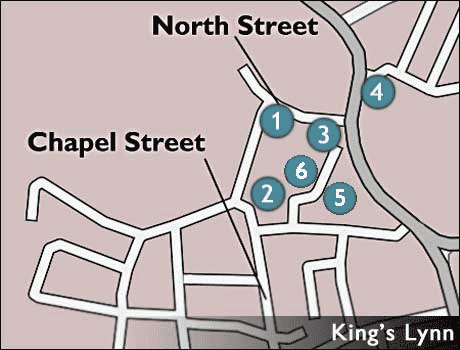Map of North End video tour.