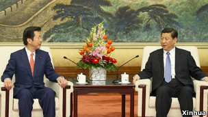 日本公明黨黨代表山口那津男會晤習近平