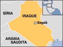 Mapa do Iraque