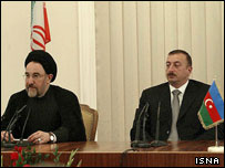 الهام علی اف و محمد خاتمی