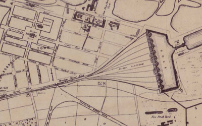 Old Plan of Middlesbrough, 1846