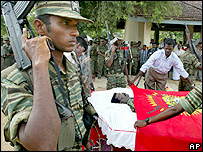 سری لنکا میں لڑائی