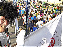 Bristol's Lord Mayor at Half-marathon 2008 - pic Gary Bray UNiCOM