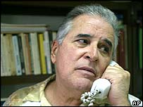 O direitor da Comissão Cubana de Direitos Humanos, Elizardo Sánchez