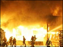 Ateşe verilen araçlar