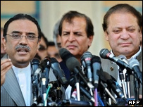 زرداری و شریف