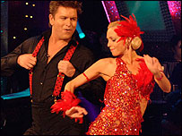 James and Camilla of Strictly Come Dancing