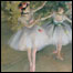 'Two Dancers on the Stage', de Edgar Degas