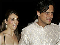 लिज़ हर्ली और अरुण नायर