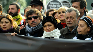 Rakel Dink ve anma yürüyüşünün diğer katılımcıları