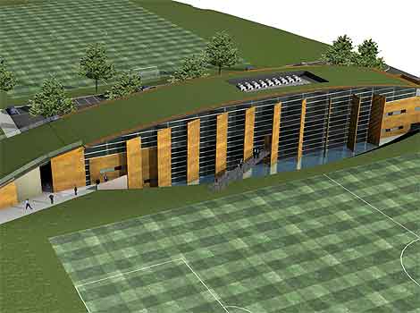 Chelsea Training Ground's original plan