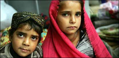 آٹھ سالہ عابدہ اور پانچ سالہ سعود 