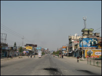 विराटनगर की सूनी सड़कें