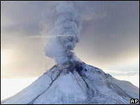 Vulcão Augustine  no Alasca