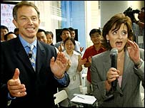 Tony e Cherie Blair