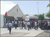 نمايشگاهی در مورد تجارت و سرمايه گذاری در کابل (عکس از آرشيو)