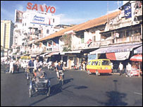 Cảnh phố Sài Gòn