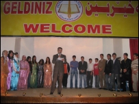 Erbil Işık Lisesi'nde bir müsamere