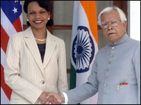 कोंडोलीज़ा राइस और नटवर सिंह