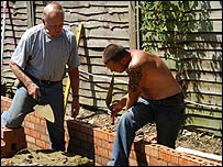 کارگران بنا