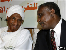 المهدي وعرمان