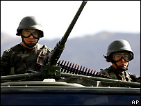 Lính Thổ Nhĩ Kỳ tại biên giới Iraq