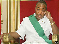 Charles Taylor, ex-presidenta da Libéria