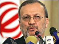 منوچهر متکی، وزیر امور خا رجه ایران 