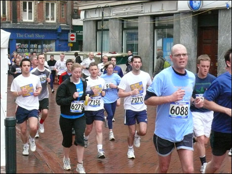 Derby 10k 2008 - In the city of Derby