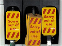 加油站缺油标志