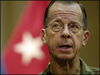 Amerikan Genelkurmay Başkanı Oramiral Mike Mullen