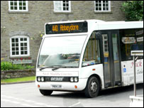 A village bus