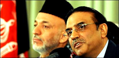 زرداری اور کرزئی