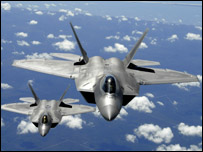 Chiến đấu cơ F-22 Raptors