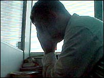 रोता हुआ आदमी