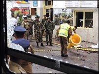 سری لنکا دھماکہ