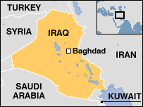 Bản đồ Iraq
